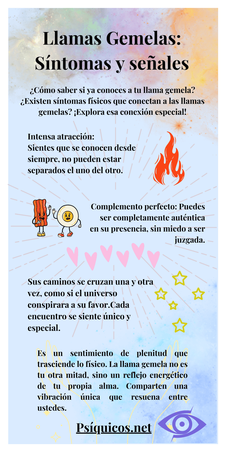 Llamas gemelas: Síntomas y Señales