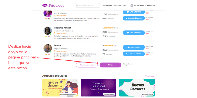 Haz match | Descubre los mejores asesores para ti — 2